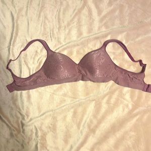 women’s Bali purple/pink wireless bra